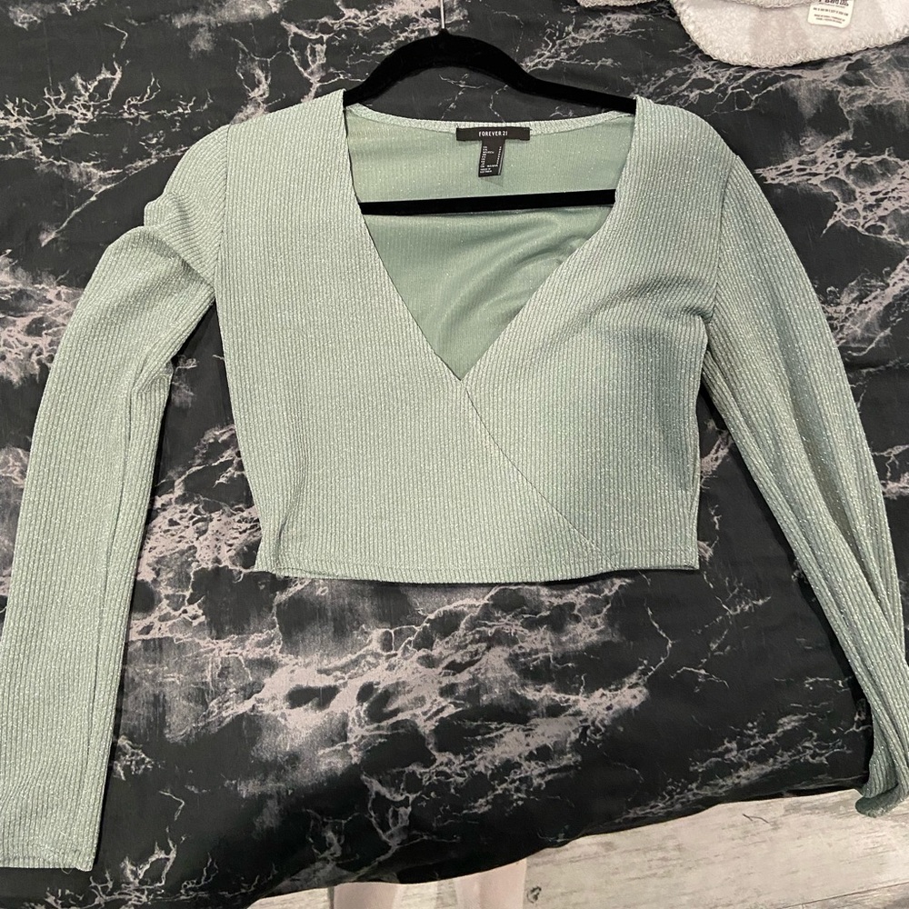 Forever 21 Sparkly Top